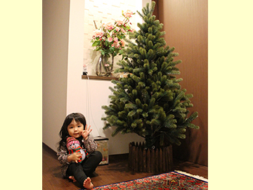 木のおもちゃ カルテット / クリスマスツリー 150cm【アドベント 