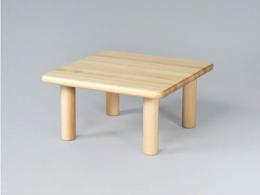 【国産木製家具】ままごとテーブル〈H23cm〉|ブロック社(日本製)