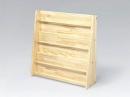 【日本製】【国産木製家具】ブックスタンド(壁面型)|ブロック社(日本)