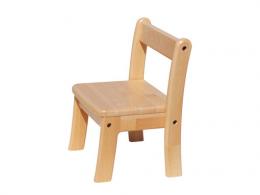 【国産木製家具】乳児椅子<座高20>|ブロック社(日本)