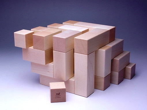 木のおもちゃ カルテット / ネフ社/naef キュービックス cubicus(白木 